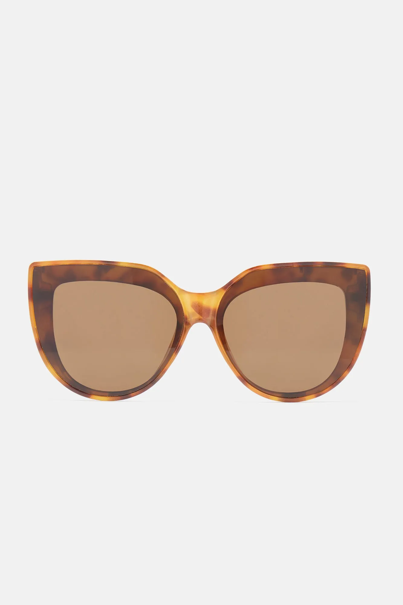 A Little Catty Sunglasses - Tortoise