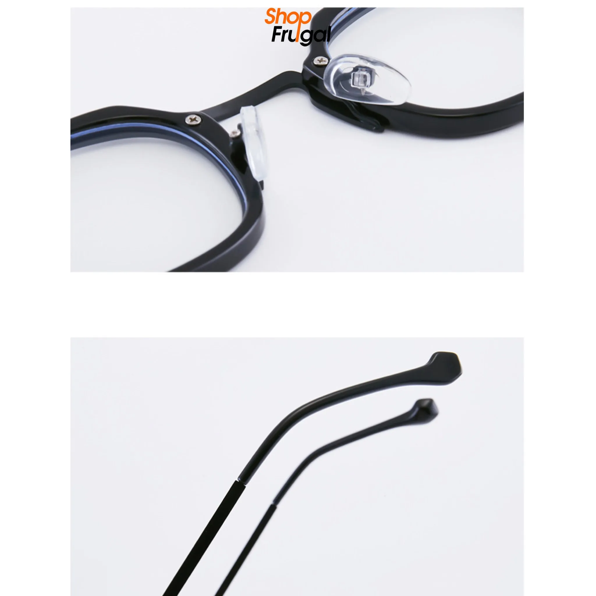 Aimee Unisex Clear Frames