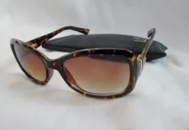 ANN TAYLOR LOFT Sunglasses 11013-130602-011 BROWN TORTOISE SHELL Case Animal Print