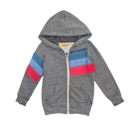 Aviator Nation Full Zip Stripe Hoodie