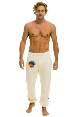 AVIATOR NATION SWEATPANTS - VINTAGE WHITE