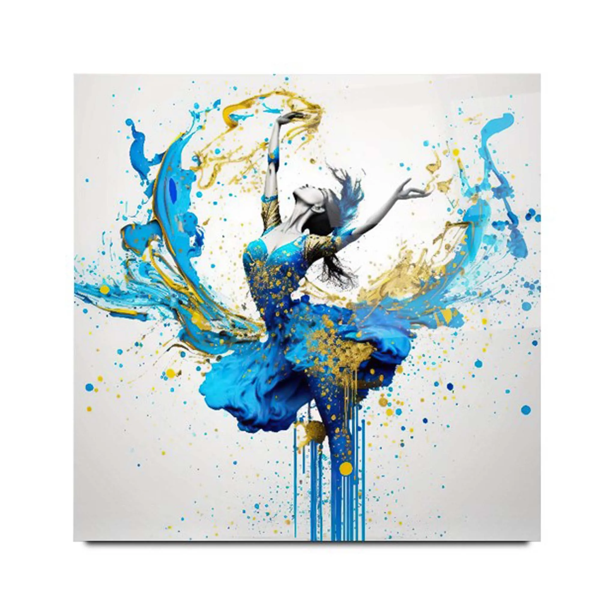 Ballerina Glass Wall Art 3