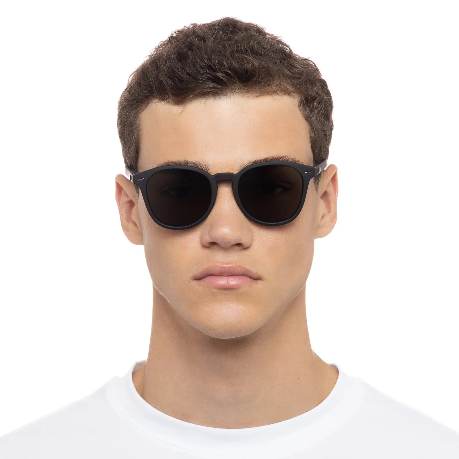 Bandwagon Sunglasses | Black Rubber