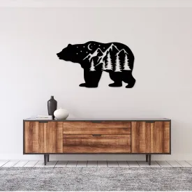 Big Bear - Metal Wall Art