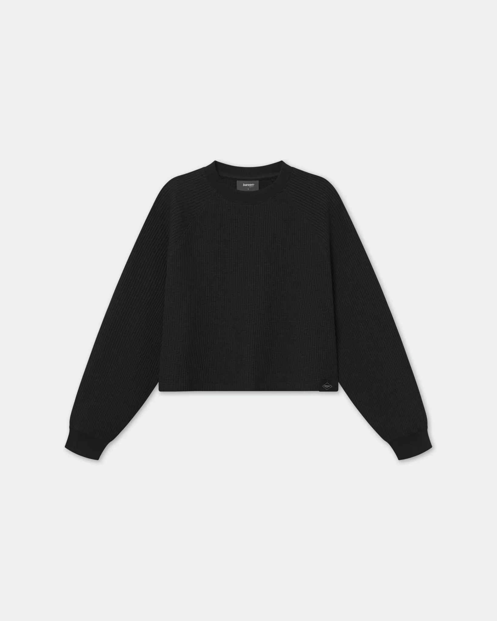 Blaze Waffle Long Sleeve, Women - Black Onyx