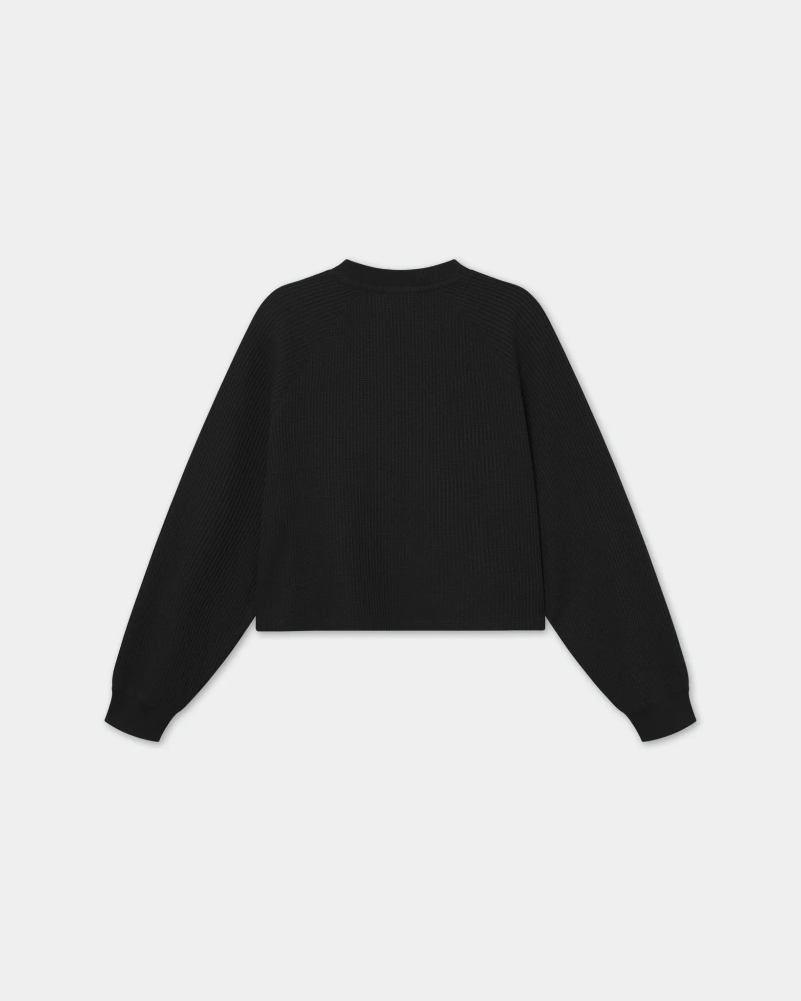 Blaze Waffle Long Sleeve, Women - Black Onyx