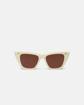 Bruna - Bio-Plastic Sunglasses - Shell