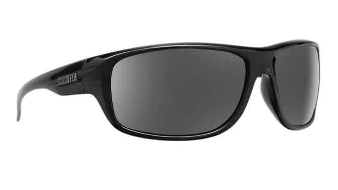 Calcutta Marsh Black Frames - Gray Lens - Polarized Sunglasses