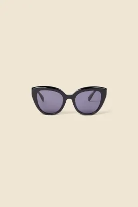 CAT-EYE ACETATE SUNGLASSES