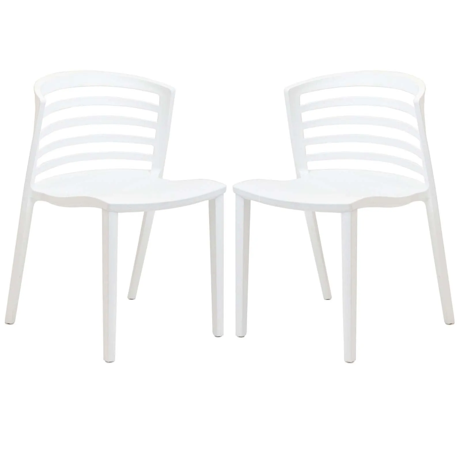 Curvy Dining Chairs Set of 2