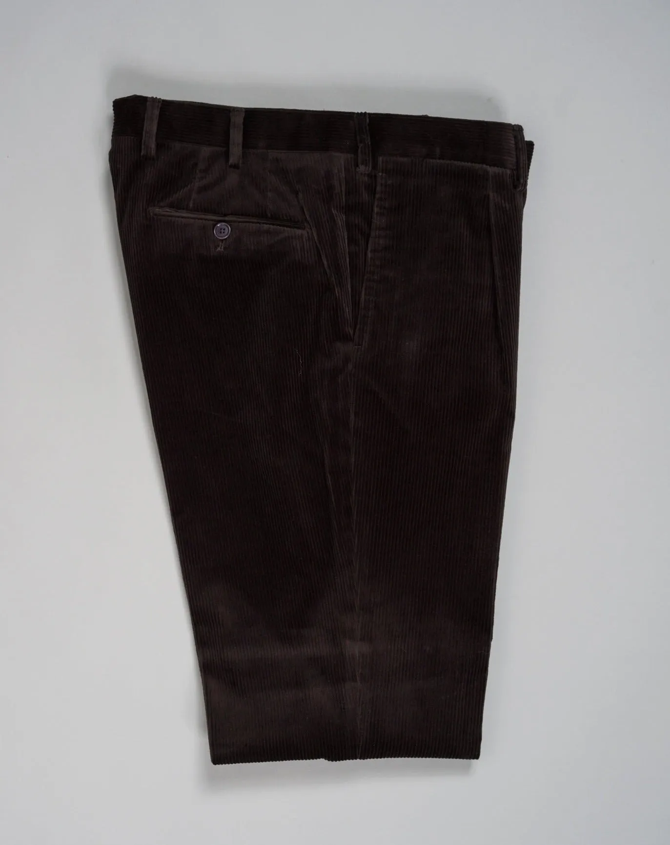 De Petrillo Corduroy Trousers / Dark Brown