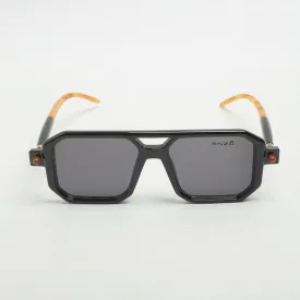 Enzo Detail Square (BLK) Sunglasses