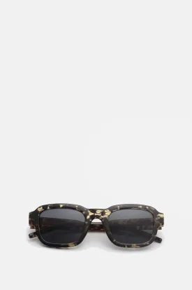 Halo Sunglasses Black/Yellow Tortoise