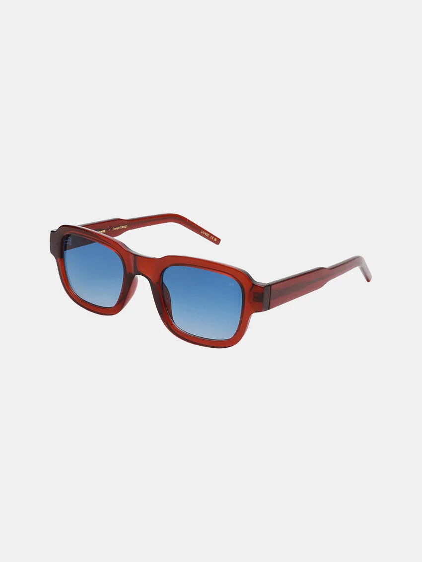 Halo Sunglasses Brown Transparent