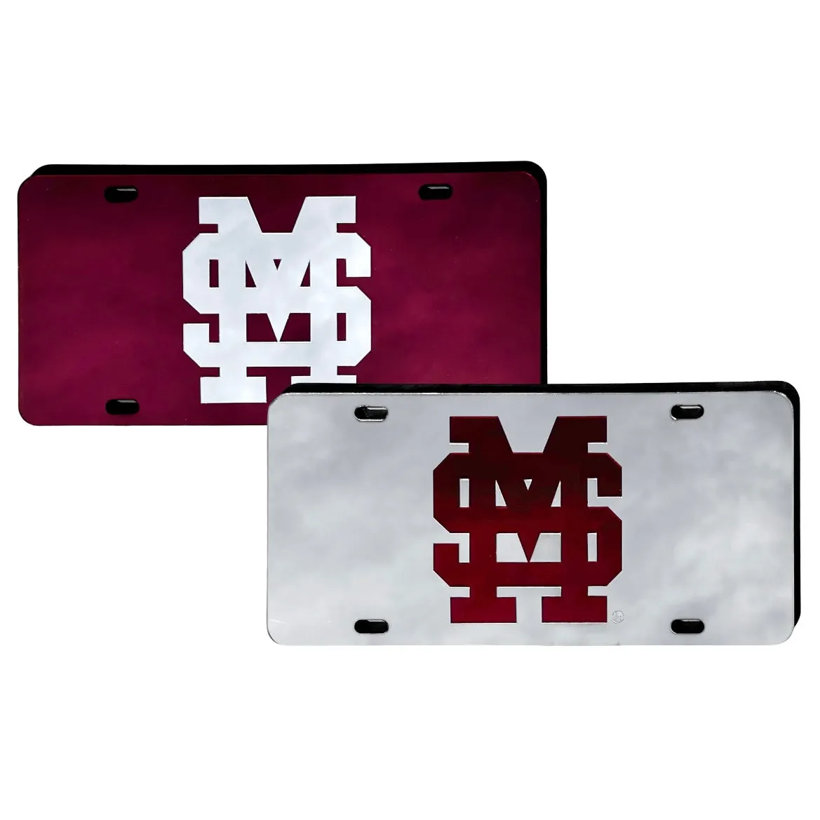 Interlocking MS Acrylic License Plate