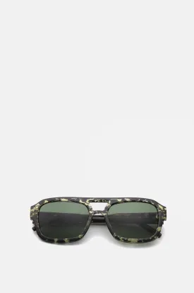 Kaya Sunglasses Black/Yellow Tortoise