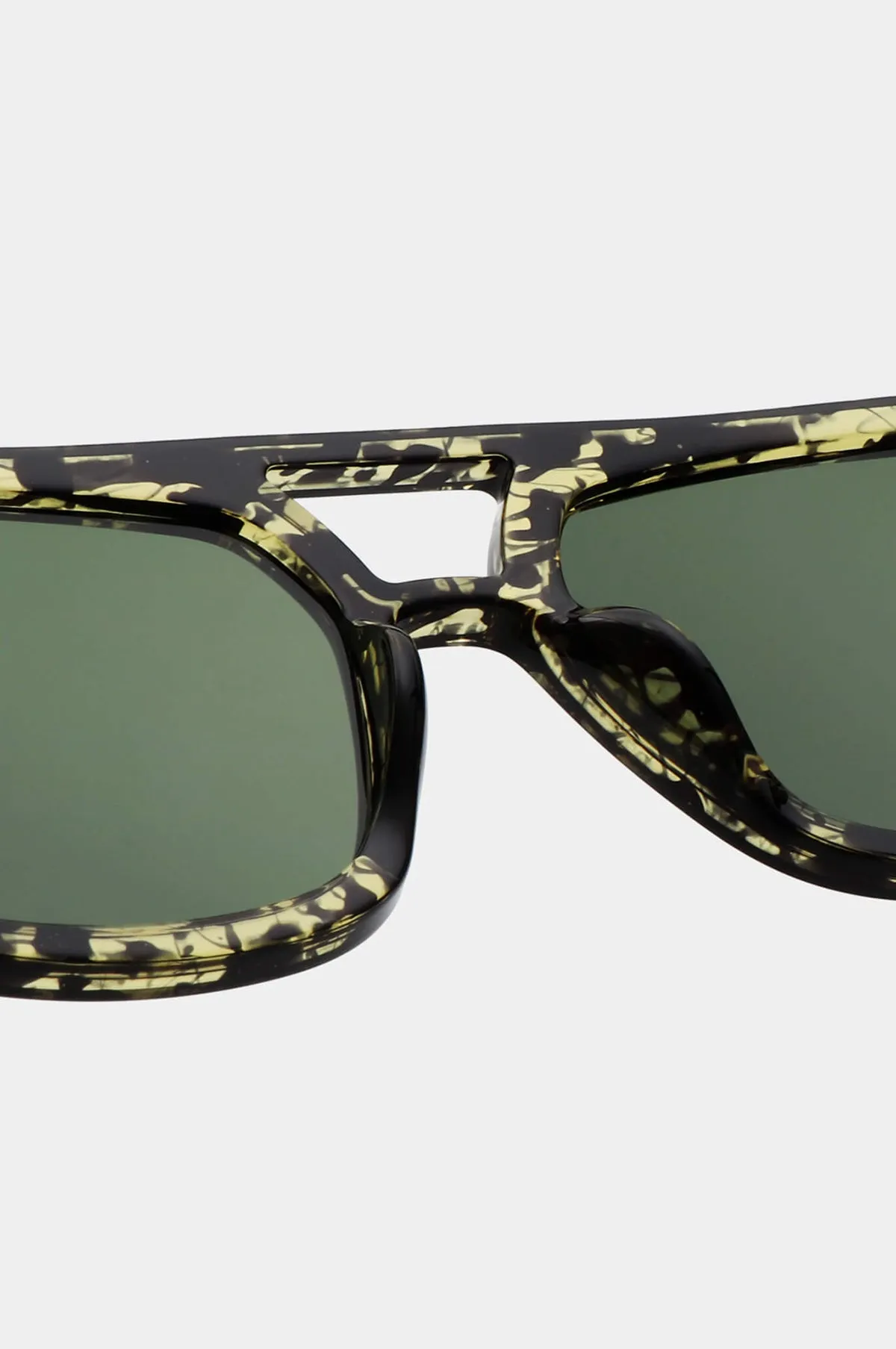 Kaya Sunglasses Black/Yellow Tortoise