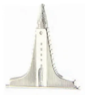 Magnet Hallgrimskirkja metal