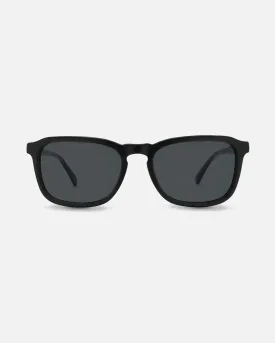 Nectar Matte Midnight Black Hawksbill Polarized Sunglasses