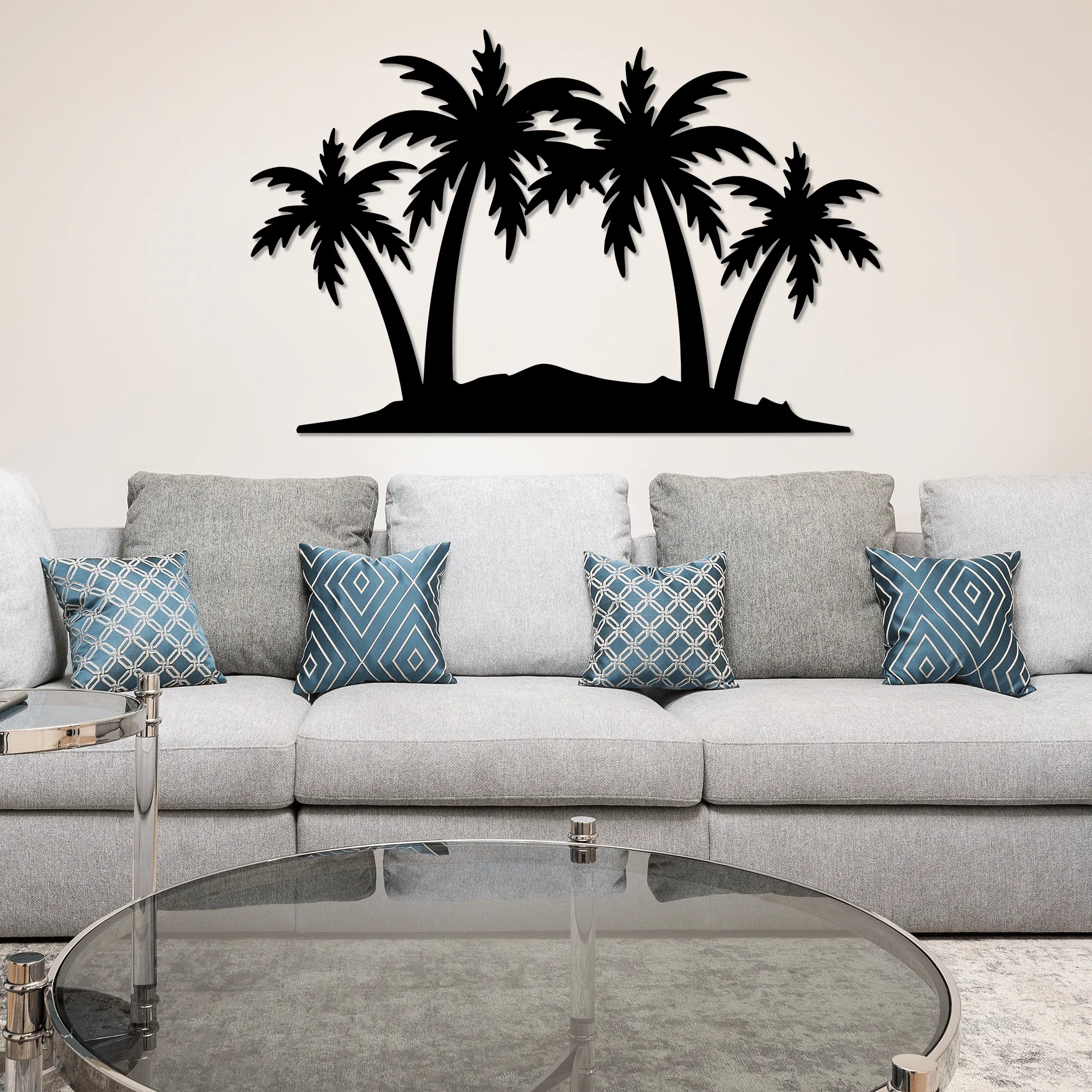 Palm Trees - Metal Wall Art