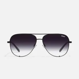 Quay High Key Sunglasses - Black Fade