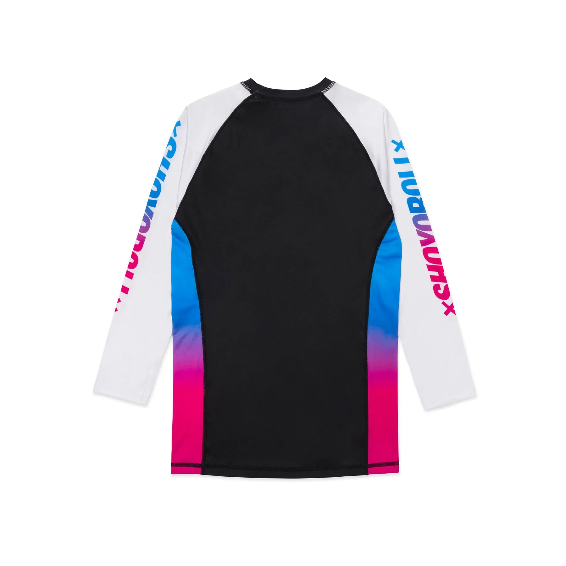 Retro Gradient Training Rash Guard LS (Blue-Pink)(Ambassador)