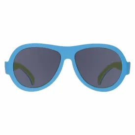 Two-toned Aviator/Non-polarized Sunglasses "The Limelight"